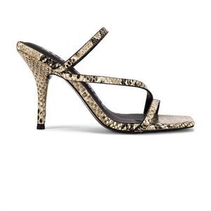Revolve Alias Mae Snakeskin Heels